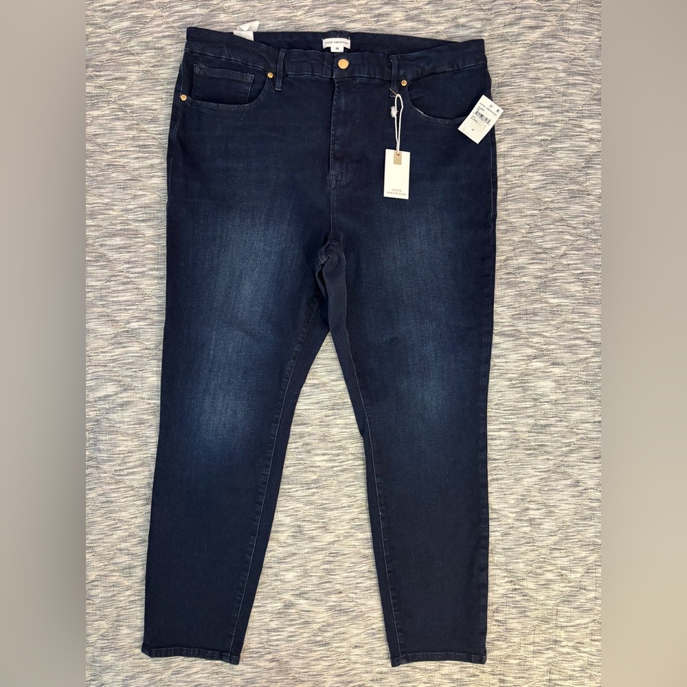 Good American Good Legs Skinny Jeans Sz 22 NWT | High Rise Skinny Jeans NEW -